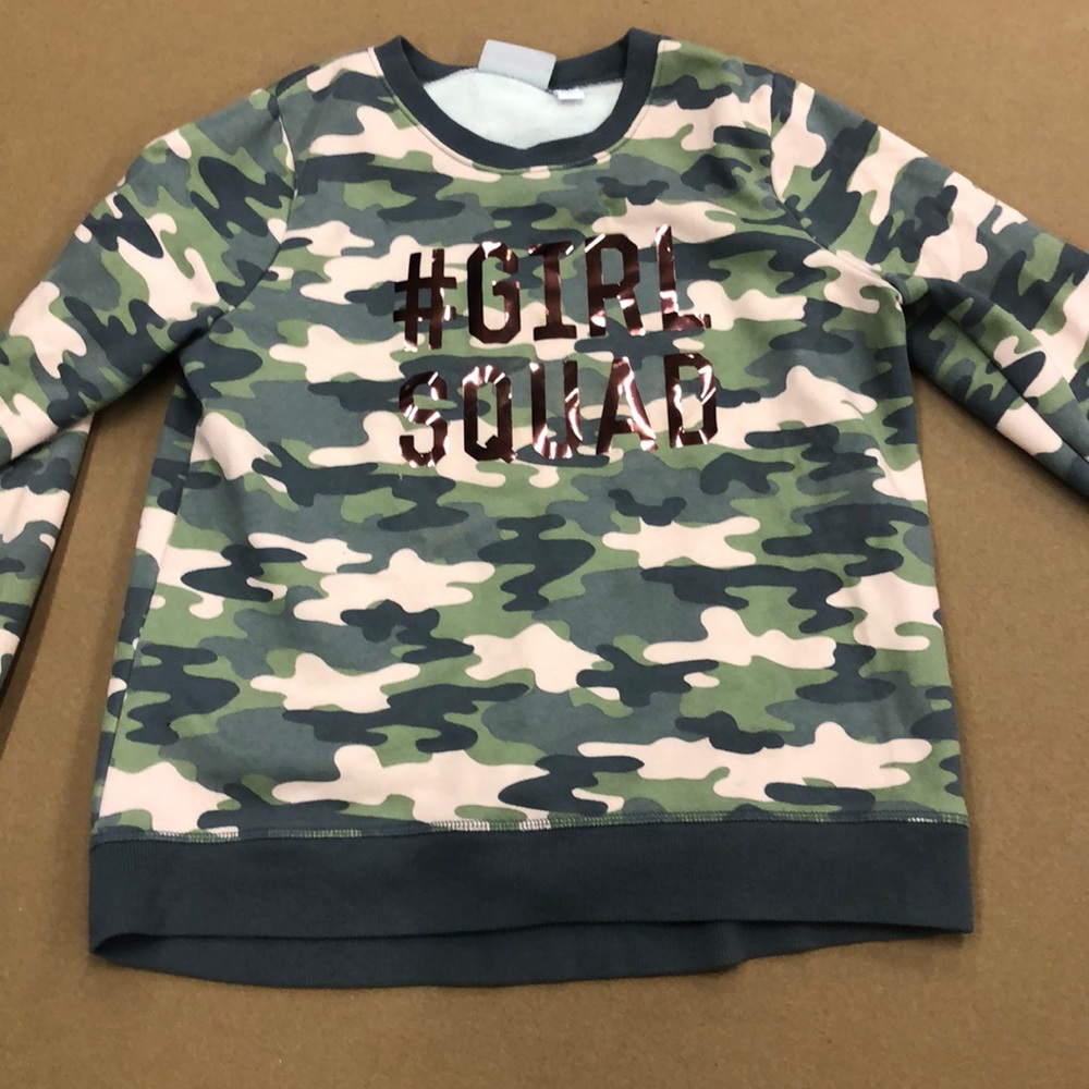 Girl squad camp sweatshirt